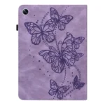 Embossed Butterfly Pattern Leather Tablet Case, For OPPO Pad Air 2022, For Realme Pad X, For Xiaomi Redmi Pad 10.61, For Nokia T20 10.4 2021 - Image 2