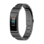 For Huawei Band 4 Pro (TER-B29S) / Band 3 Pro (TER-B29) / Band 3 (TER-B09) Three Beads Steel Wrist Strap Watchband - Image 3
