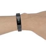For Huawei Band 4 Pro (TER-B29S) / Band 3 Pro (TER-B29) / Band 3 (TER-B09) Three Beads Steel Wrist Strap Watchband - Image 14