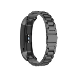 For Huawei Band 4 Pro (TER-B29S) / Band 3 Pro (TER-B29) / Band 3 (TER-B09) Three Beads Steel Wrist Strap Watchband - Image 4