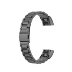 For Huawei Band 4 Pro (TER-B29S) / Band 3 Pro (TER-B29) / Band 3 (TER-B09) Three Beads Steel Wrist Strap Watchband - Image 5