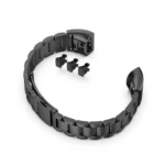 For Huawei Band 4 Pro (TER-B29S) / Band 3 Pro (TER-B29) / Band 3 (TER-B09) Three Beads Steel Wrist Strap Watchband - Image 7