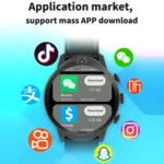 Rogbid Brave 2 1.45 inch TFT Screen Android 9.0 LTE 4G Smart Watch, Support Face Recognition - Image 6