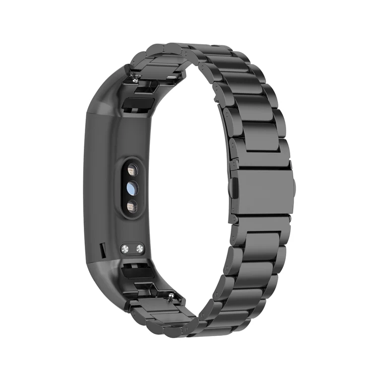 EDA00390101A_2.webp For Huawei Honor Band 4 (CRS-B19) / Honor Band 5 (CRS-B19S) Three Beads Steel Wrist Strap Watchband - Image 4