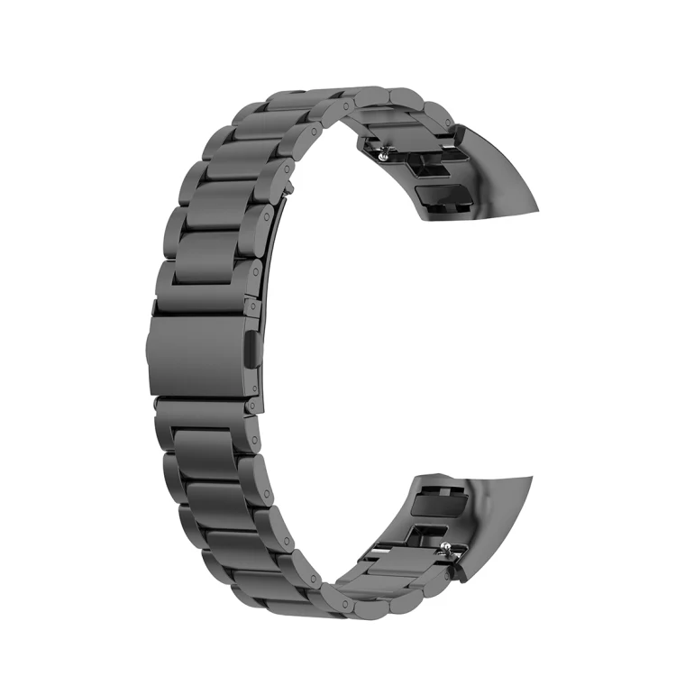 EDA00390101A_3.webp For Huawei Honor Band 4 (CRS-B19) / Honor Band 5 (CRS-B19S) Three Beads Steel Wrist Strap Watchband - Image 5