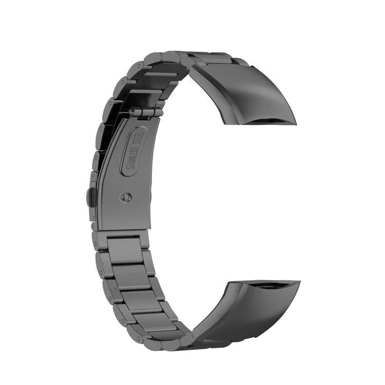EDA00390101A_4.webp For Huawei Honor Band 4 (CRS-B19) / Honor Band 5 (CRS-B19S) Three Beads Steel Wrist Strap Watchband - Image 6