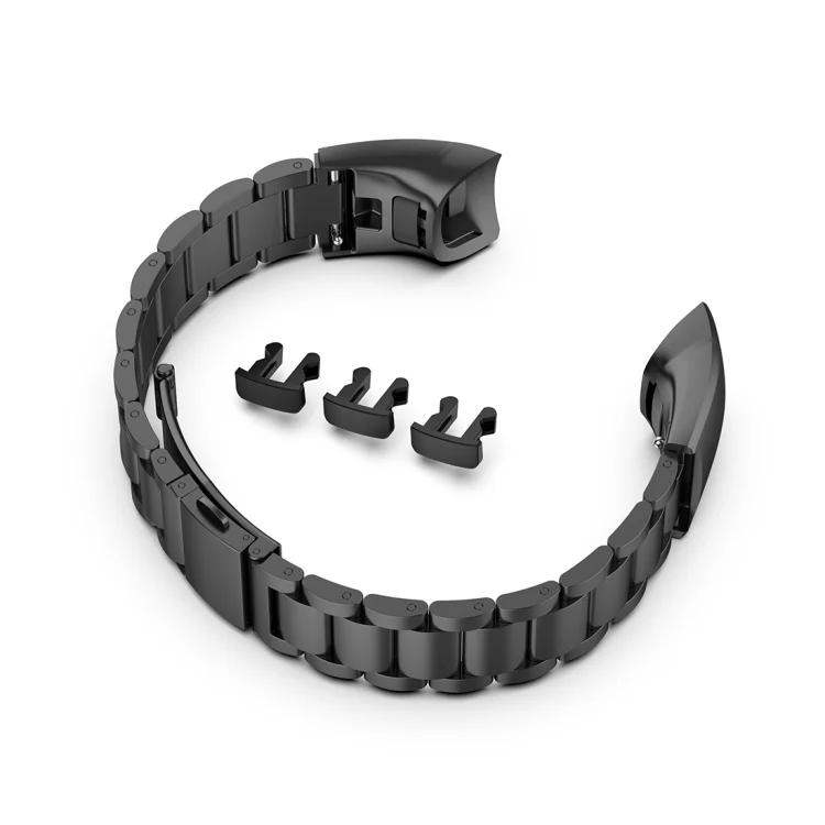 EDA00390101A_5.webp For Huawei Honor Band 4 (CRS-B19) / Honor Band 5 (CRS-B19S) Three Beads Steel Wrist Strap Watchband - Image 7