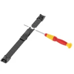 For Huawei Honor Band 4 (CRS-B19) / Honor Band 5 (CRS-B19S) Three Beads Steel Wrist Strap Watchband - Image 9