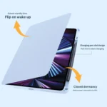 Acrylic 360 Degree Rotation Holder Tablet Leather Case, For Honor Tablet V7 Pro, For Honor Pad 8 12 inch 2022, For Xiaomi Pad 5 / 5 Pro - Image 3