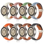 Folding Buckle Genuine Leather Watch Band - Image 4
