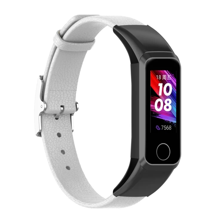 EDA00392201A_1.webp For Huawei Band 4 (ADS-B29) / Honor Band 5i (CRS-B19S) Genuine Leather Wrist Strap Watchband - Image 3