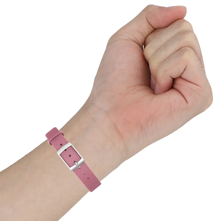 EDA00392201A_8.webp For Huawei Band 4 (ADS-B29) / Honor Band 5i (CRS-B19S) Genuine Leather Wrist Strap Watchband - Image 10