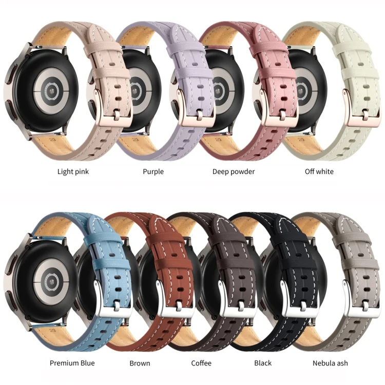 EDA003930801_B2.webp Unusual Fluted Leather Watch Band - Image 3
