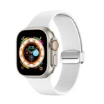 Folding Buckle Silicone Watch Band