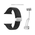 Folding Buckle Silicone Watch Band - Image 3