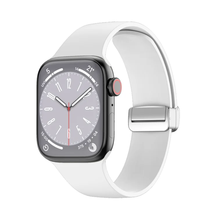 Folding Buckle Silicone Watch Band
