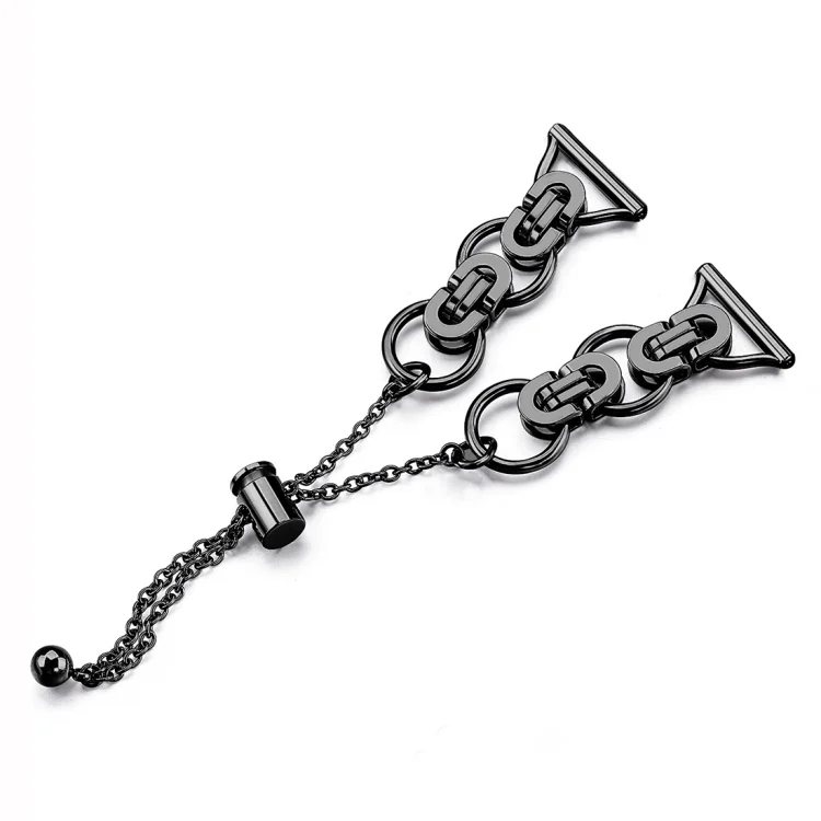 EDA003967301A_1.webp 20mm Single Circle Bead Chain B Style Watch Band - Image 3