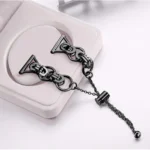 20mm Single Circle Bead Chain B Style Watch Band - Image 4