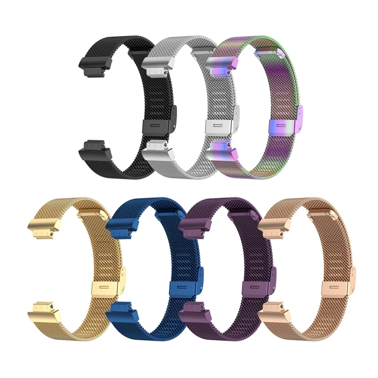 EDA00399002A_7.webp Stainless Steel Metal Mesh Wrist Strap Watch Band for Fitbit Inspire / Inspire HR / Ace 2 - Image 9