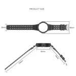 Integrated Silicone Watch Band - Image 2