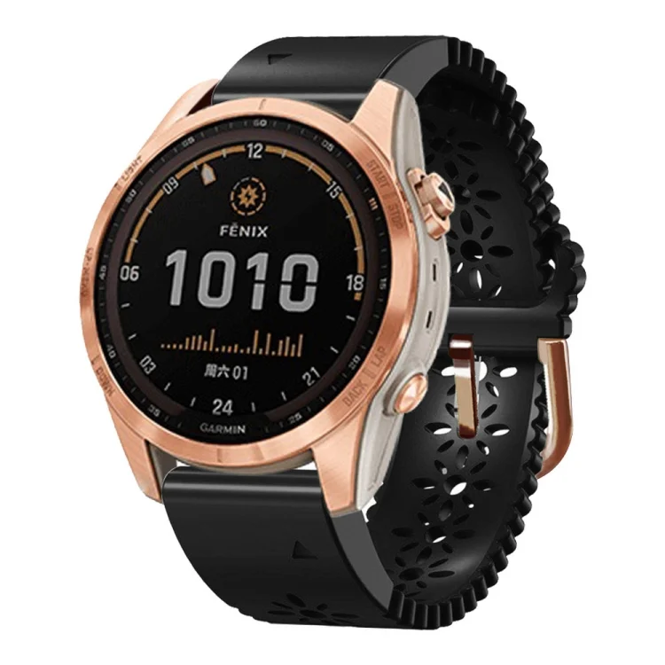 Quick Release Lace Silicone Watch Band