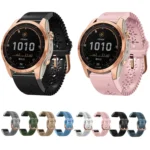 Quick Release Lace Silicone Watch Band - Image 2