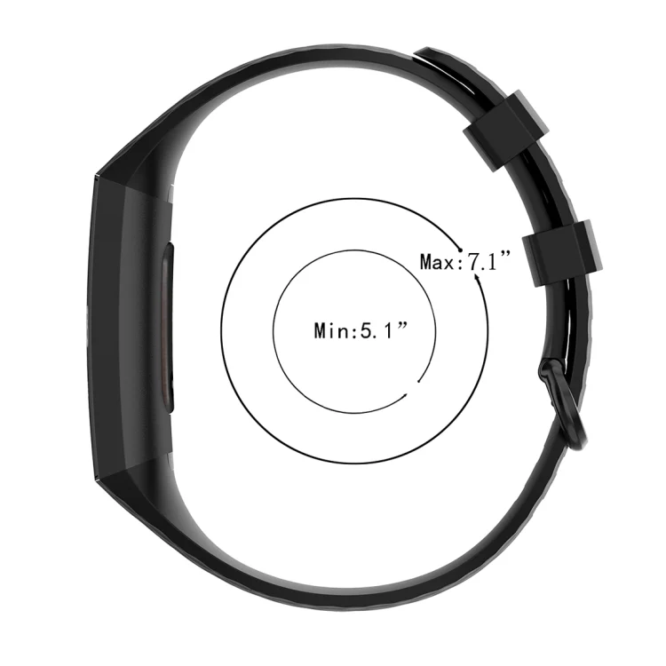 EDA00400301A_4.webp Color Buckle TPU Wrist Strap Watch Band for Fitbit Charge 4 / Charge 3 / Charge 3 SE - Image 6