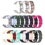 Color Buckle TPU Wrist Strap Watch Band for Fitbit Charge 4 / Charge 3 / Charge 3 SE - Image 8