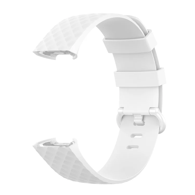 EDA00400302A_2.webp Color Buckle TPU Wrist Strap Watch Band for Fitbit Charge 4 / Charge 3 / Charge 3 SE - Image 4