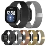 20mm Milanese Magnetic Metal Split Buckle Watch Band - Image 2