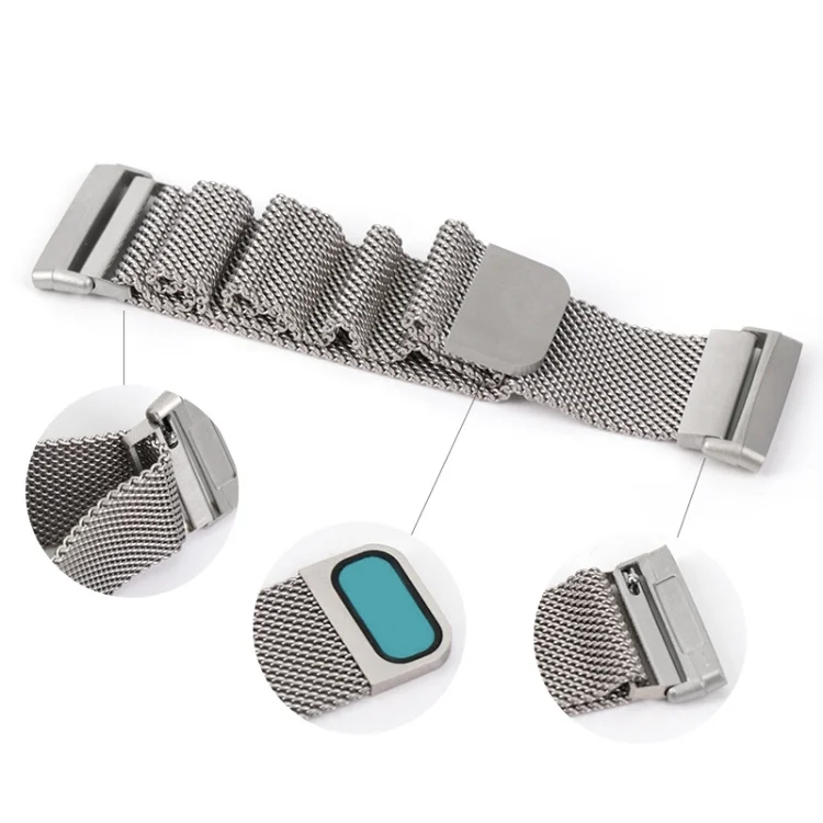 EDA004027701_B3.webp 20mm Milanese Magnetic Metal Split Buckle Watch Band - Image 4