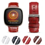 Universal Crocodile Texture Genuine Leather Watch Band - Image 6