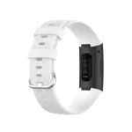 Silver Color Buckle TPU Wrist Strap Watch Band for Fitbit Charge 4 / Charge 4 SE / Charge 3 / Charge 3 SE - Image 6