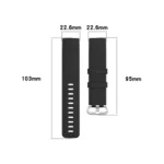 Silver Color Buckle TPU Wrist Strap Watch Band for Fitbit Charge 4 / Charge 4 SE / Charge 3 / Charge 3 SE - Image 8