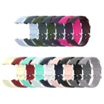 Silver Color Buckle TPU Wrist Strap Watch Band for Fitbit Charge 4 / Charge 4 SE / Charge 3 / Charge 3 SE - Image 9