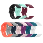 Color Buckle Silicone Wrist Strap Watch Band for Fitbit Versa 2 / Versa / Versa Lite / Blaze - Image 8