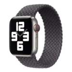 Nylon Single-turn Braided Watch Band For Apple Watch Series 8&7 41mm / SE 2&6&SE&5&4 40mm / 3&2&1 38mm