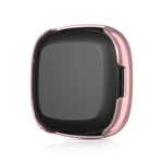 Double-Row Diamond Solid Color Electroplating Hollowed Watch Case - Image 4