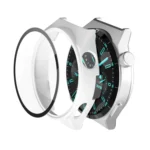 2 in 1 PC Frame + Tempered Glass Film Watch Protective Case