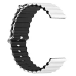Universal Ocean Style Silicone Two Color Watch Band - Image 6