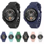 Solid Color Silicone Watch Band - Image 2