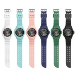 Solid Color Silicone Watch Band - Image 3
