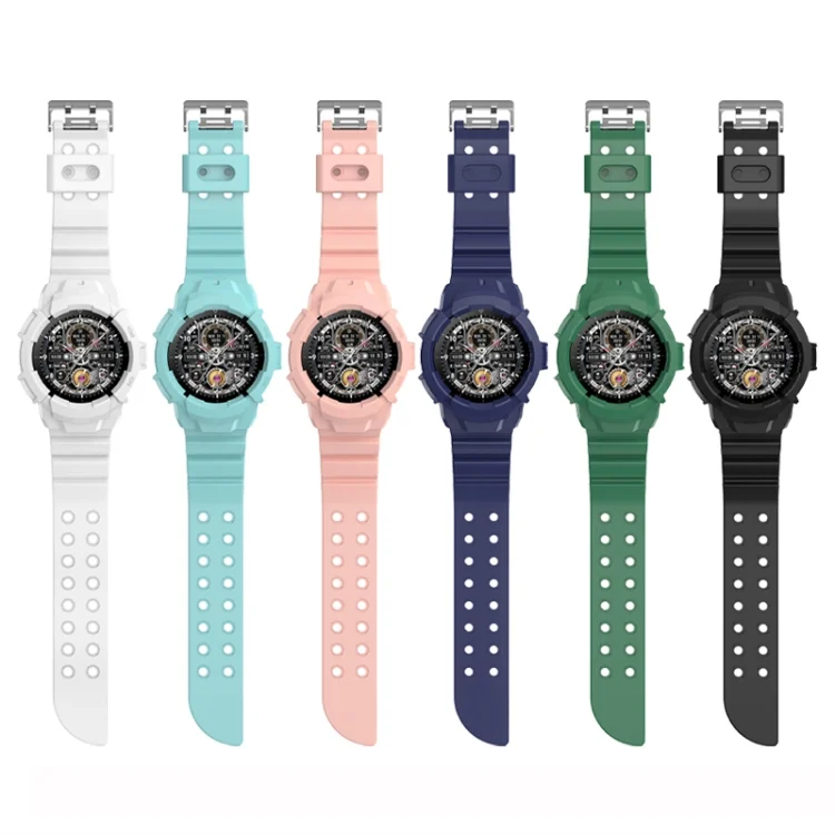 EDA004096701_B2.webp Solid Color Silicone Watch Band - Image 3