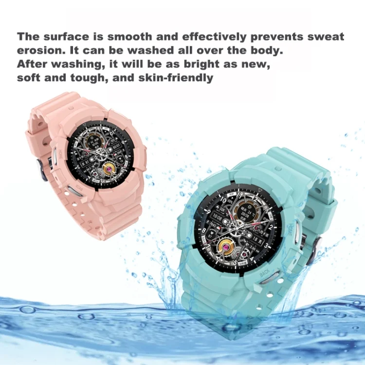 EDA004096701_B6.webp Solid Color Silicone Watch Band - Image 7