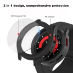 PC + Tempered Film Fuel Injection Watch Protective Case - Image 2
