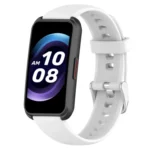 16mm Glossy Surface Silicone Watch Band