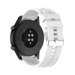 20mm Silicone Silver Buckle Watch Band - Image 7