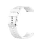 20mm Silicone Silver Buckle Watch Band - Image 8