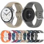 22mm Solid Color Silicone Watch Band - Image 2