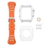 Fluorine Rubber Clear Watch Band Case - Image 3